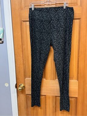 LuLaRoe Black Speckled Leggings